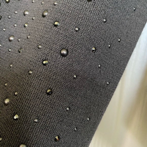 ** NOT FOR SALE ** St. John Couture Jacket - Pewter/Grey - Picture 4 of 8